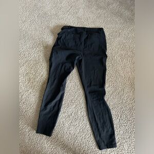 Black lululemon dress pants for men.